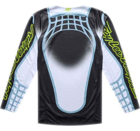 Maillot TROY LEE DESIGNS GP Pro - Framework carbon/gris