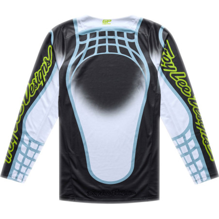Maillot TROY LEE DESIGNS GP Pro - Framework carbon/gris