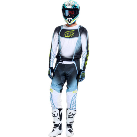 Maillot TROY LEE DESIGNS GP Pro - Framework carbon/gris
