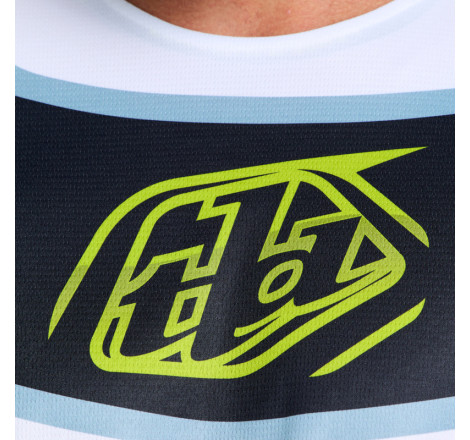 Maillot TROY LEE DESIGNS GP Pro - Framework carbon/gris