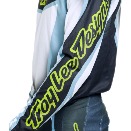 Maillot TROY LEE DESIGNS GP Pro - Framework carbon/gris