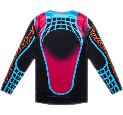 Maillot TROY LEE DESIGNS GP Pro - Framework noir/cyan