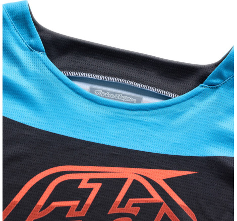 Maillot TROY LEE DESIGNS GP Pro - Framework noir/cyan
