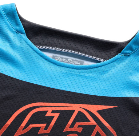 Maillot TROY LEE DESIGNS GP Pro - Framework noir/cyan