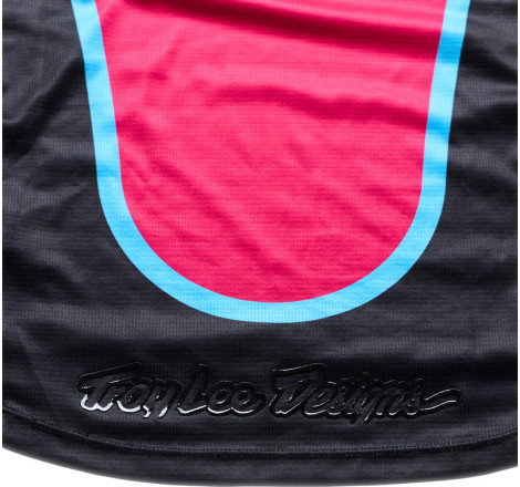 Maillot TROY LEE DESIGNS GP Pro - Framework noir/cyan
