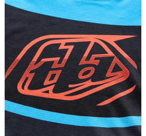Maillot TROY LEE DESIGNS GP Pro - Framework noir/cyan