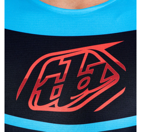 Maillot TROY LEE DESIGNS GP Pro - Framework noir/cyan