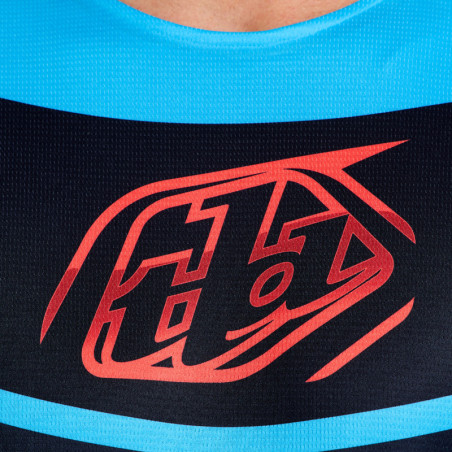 Maillot TROY LEE DESIGNS GP Pro - Framework noir/cyan