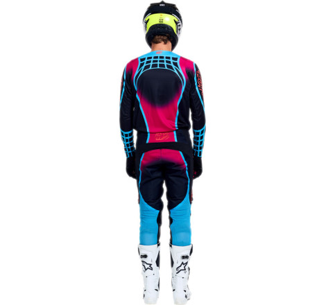 Maillot TROY LEE DESIGNS GP Pro - Framework noir/cyan