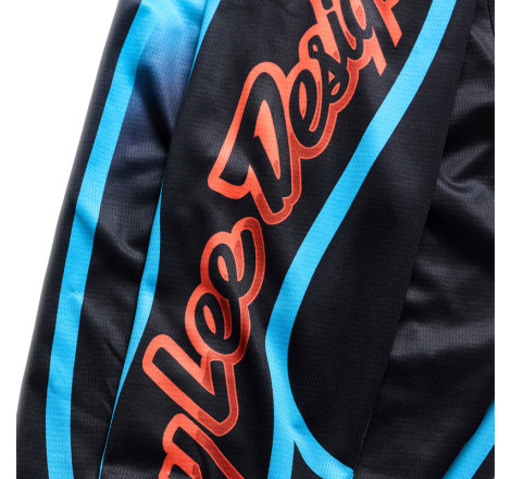 Maillot TROY LEE DESIGNS GP Pro - Framework noir/cyan