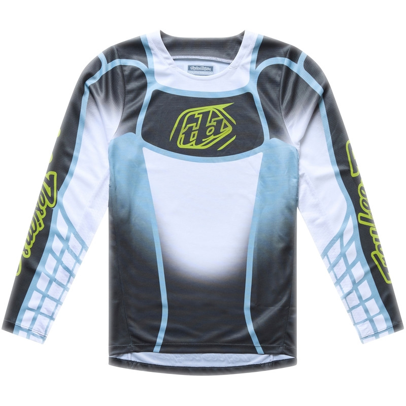 Maillot enfant TROY LEE DESIGNS GP Pro - Framework carbon/gris