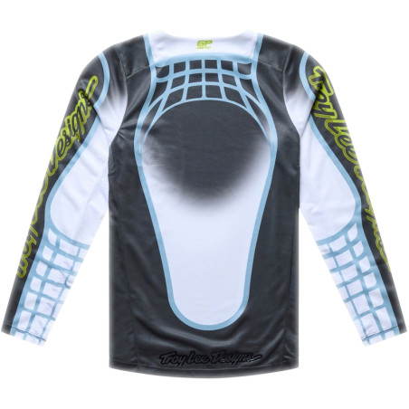Maillot enfant TROY LEE DESIGNS GP Pro - Framework carbon/gris