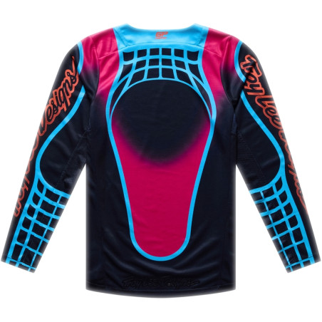 Maillot enfant TROY LEE DESIGNS GP Pro - Framework noir/cyan