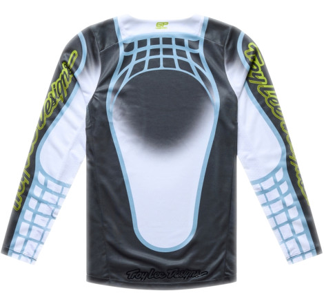 Maillot enfant TROY LEE DESIGNS GP Pro - Framework carbon/gris