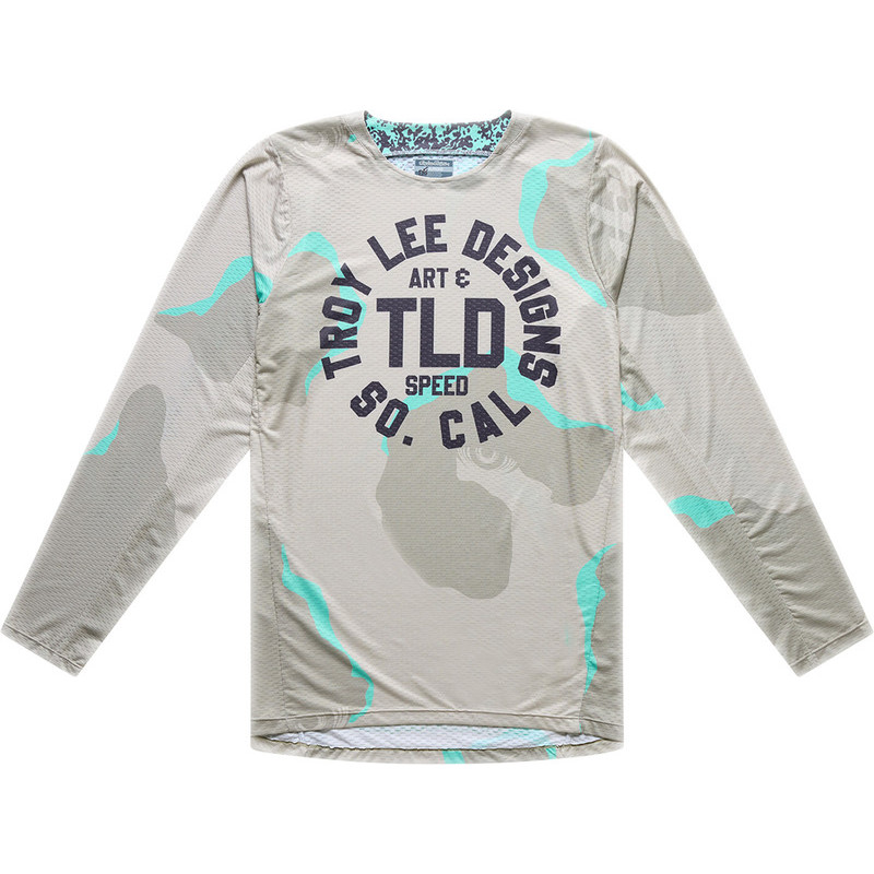 Maillot TROY LEE DESIGNS GP Pro Air - Camo Aqua Desert
