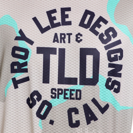 Maillot TROY LEE DESIGNS GP Pro Air - Camo Aqua Desert