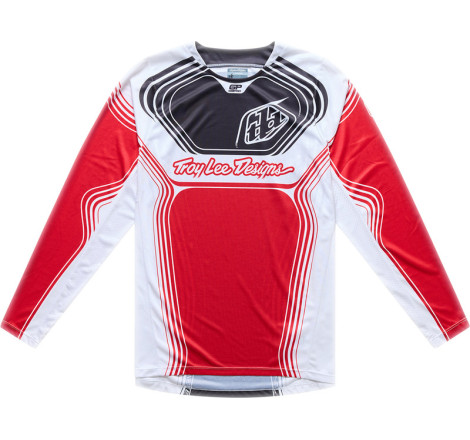 Maillot TROY LEE DESIGNS GP Pro - Streamline rouge/noir