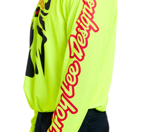 Maillot TROY LEE DESIGNS GP Pro - Cyclops jaune fluo