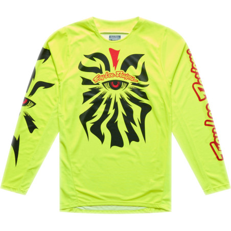 Maillot TROY LEE DESIGNS GP Pro - Cyclops jaune fluo