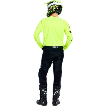Maillot TROY LEE DESIGNS GP Pro - Cyclops jaune fluo