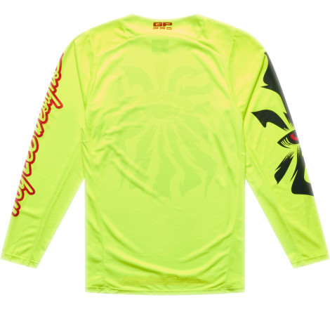 Maillot TROY LEE DESIGNS GP Pro - Cyclops jaune fluo