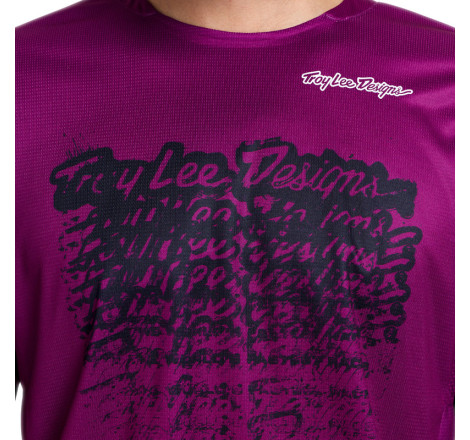 Maillot TROY LEE DESIGNS GP Pro - Stamp fuschia