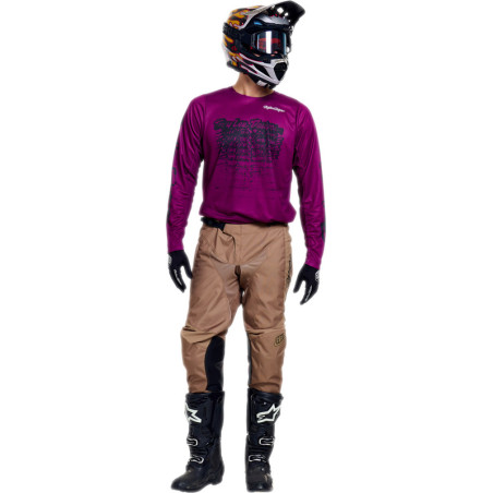 Maillot TROY LEE DESIGNS GP Pro - Stamp fuschia