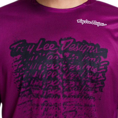 Maillot TROY LEE DESIGNS GP Pro - Stamp fuschia