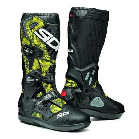 Bottes SIDI Atojo SRS Pointure 45 - jaune/noir