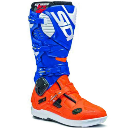 Bottes SIDI Crossfire 3 SRS Pointure 40 - orange/bleu