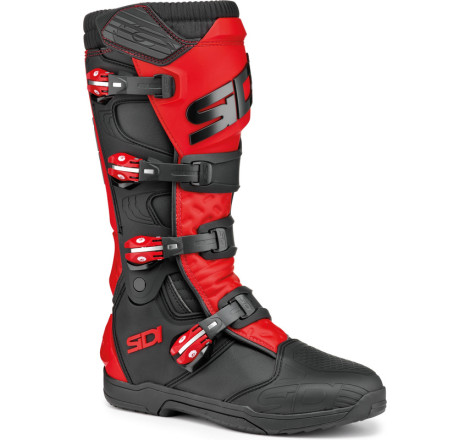 Bottes SIDI Xpower SC Pointure 42 - noir/rouge