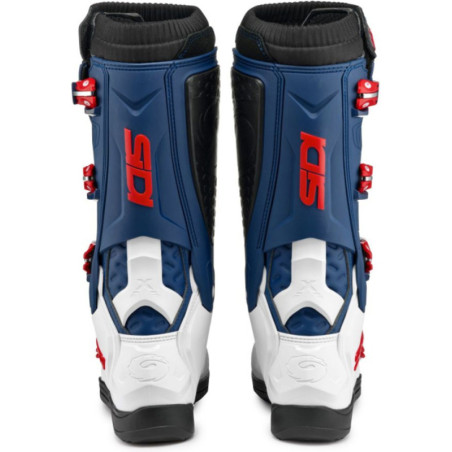 Bottes SIDI Xpower SC Pointure 45 - blanc/rouge
