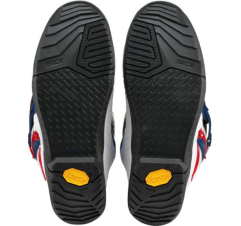 Bottes SIDI Xpower SC Pointure 45 - blanc/rouge