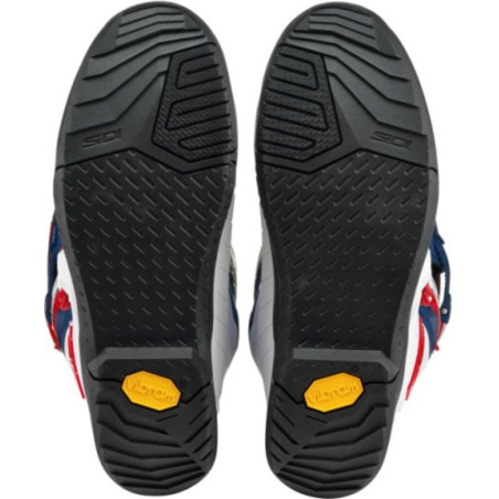 Bottes SIDI Xpower SC Pointure 43 - blanc/rouge