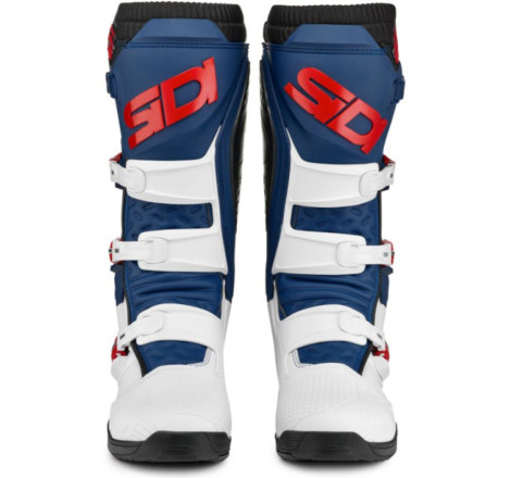 Bottes SIDI Xpower SC Pointure 42 - blanc/rouge
