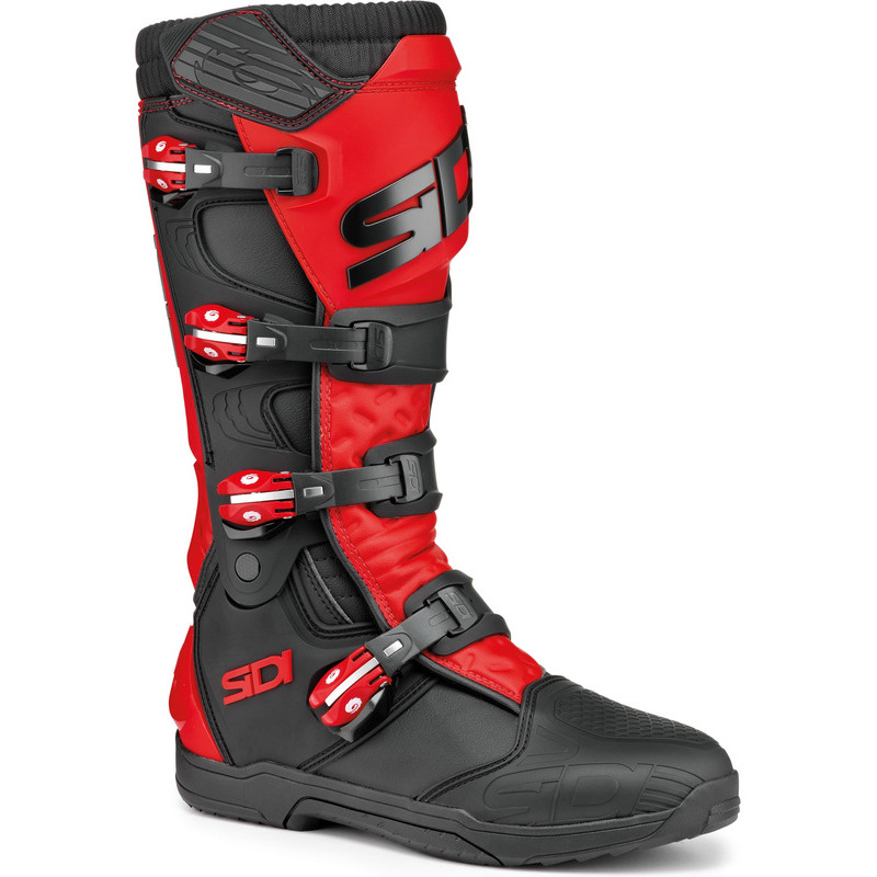 Bottes SIDI Xpower SC Pointure 44 - noir/rouge