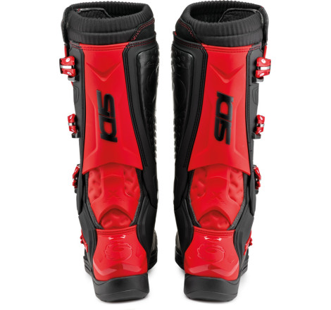 Bottes SIDI Xpower SC Pointure 44 - noir/rouge