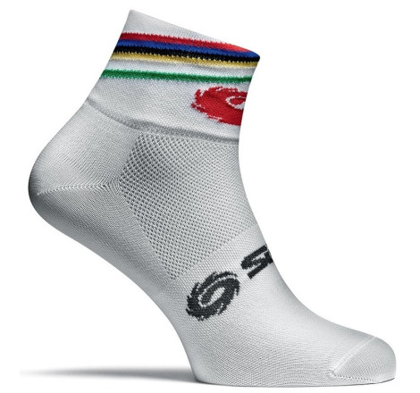 Chausettes SIDI PRS Rainbow - blanc