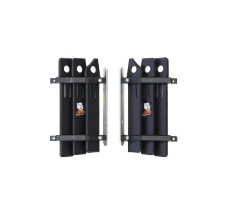 Protections de radiateur AXP Xtrem - PEHD 8 mm - noir