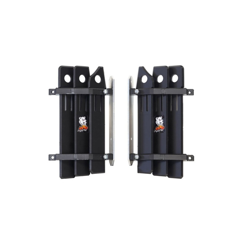 Protections de radiateur AXP Xtrem - PEHD 8 mm - noir