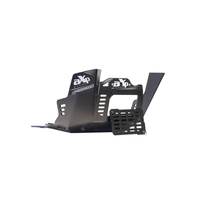 Sabot moteur AXP Adventure - PEHD 8 mm - noir