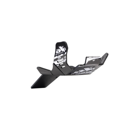 Sabot moteur AXP Hard Enduro - PEHD 8 mm - noir