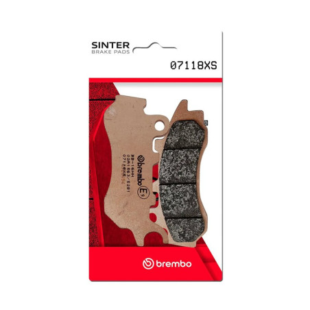 Plaquettes de frein BREMBO Scooter métal fritté - 07118XS