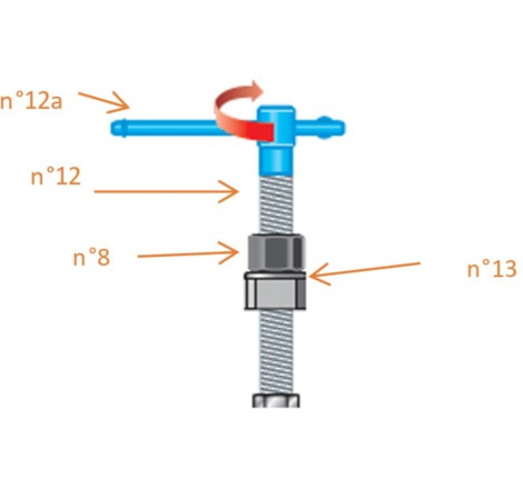 Jeu de pièces détachées NTN K1 pour kit extracteur de roulements 5-44
