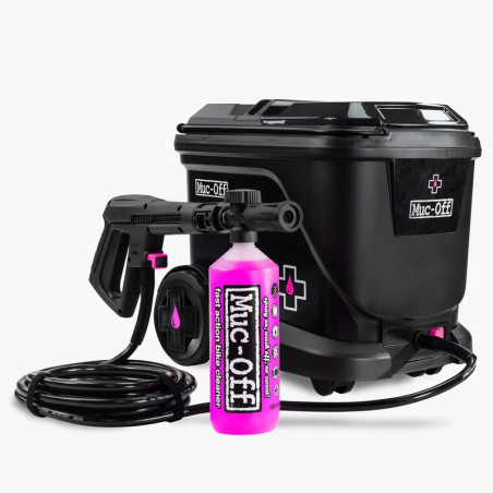 Nettoyeur haute-pression mobile pour motos Muc-Off - lavage moto professionnel portable