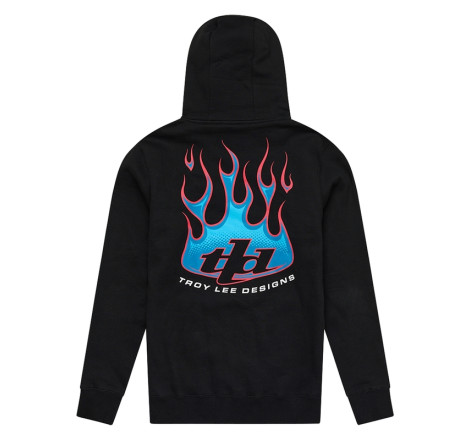 Hoodie enfant TROY LEE DESIGNS Torched - noir