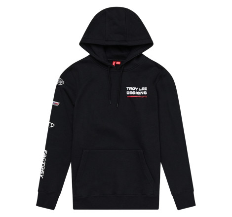 Hoodie TROY LEE DESIGNS Factory - noir
