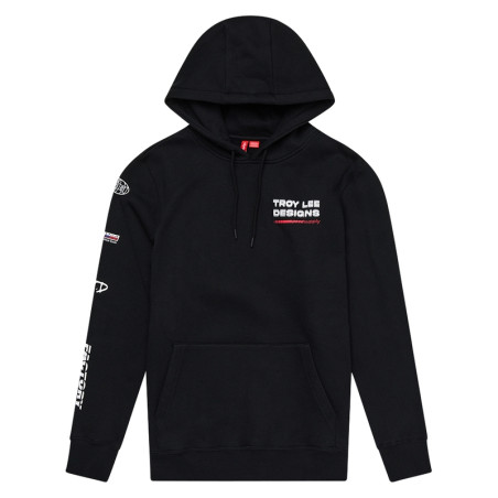 Hoodie TROY LEE DESIGNS Factory - noir