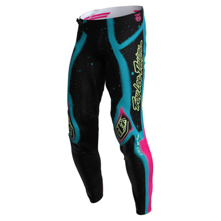 Pantalon TROY LEE DESIGNS SE Ultra Membrane Taille 34 - noir/jaune