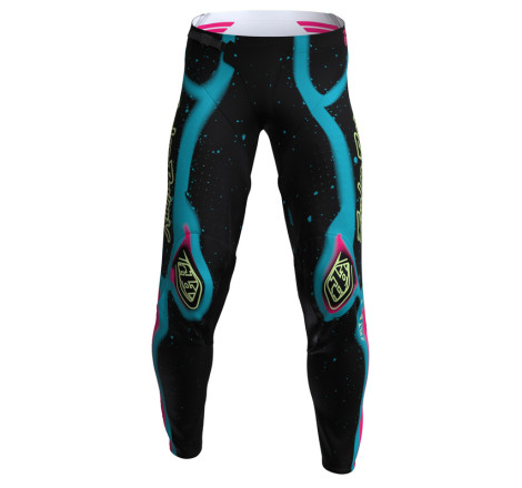 Pantalon TROY LEE DESIGNS SE Ultra Membrane Taille 34 - noir/jaune